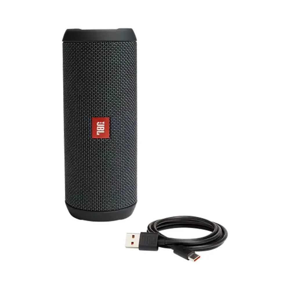 Caixa De Som Portátil JBL Flip Essential, Bluetooth, 16W RMS, Resistente À Água, Bivolt, Preto - 28913255 Caixa De Som Portátil JBL Flip Essential, Bluetooth, 16W RMS, Resistente À Água, Bivolt, Preto - 28913255