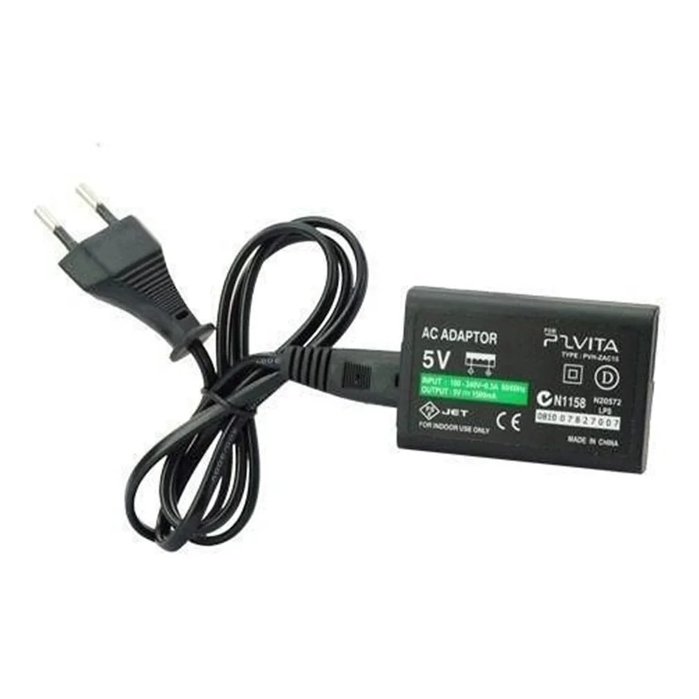 Carregador T&z Fonte Psvita Fat 1000 Sony Ps Vita + Cabo Energia