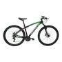 Bicicleta Polimet Mtb Nitro Câmbio Shimano Quadro Em Alumínio 17/aro 29/21 Velocidades Preto/verde 7161