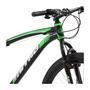 Bicicleta Polimet Mtb Nitro Câmbio Shimano Quadro Em Alumínio 17/aro 29/21 Velocidades Preto/verde 7161