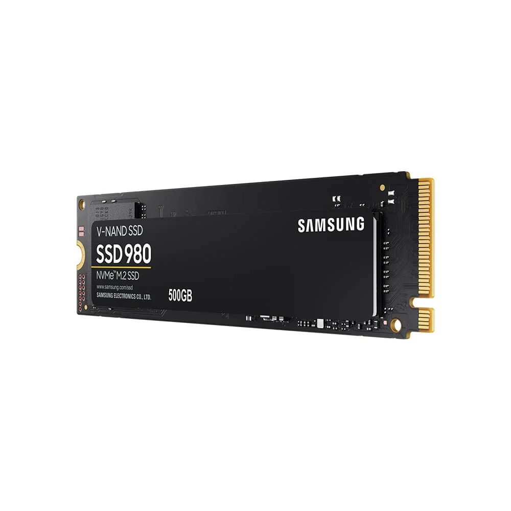 SSD Samsung 980 500GB, M.2 NVMe, Leitura 3500MB/s E Gravação 2300MB/s - Mz-V8v500b/Am SSD Samsung 980 500GB, M.2 NVMe, Leitura 3500MB/s E Gravação 2300MB/s - Mz-V8v500b/Am