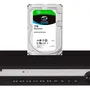 Nvd Gravador De Vídeo Ip Intelbras 3316 P 4k 16 Canais 16 Portas Poe Ultra Hd 4k + Hd 1TB Skyhawk
