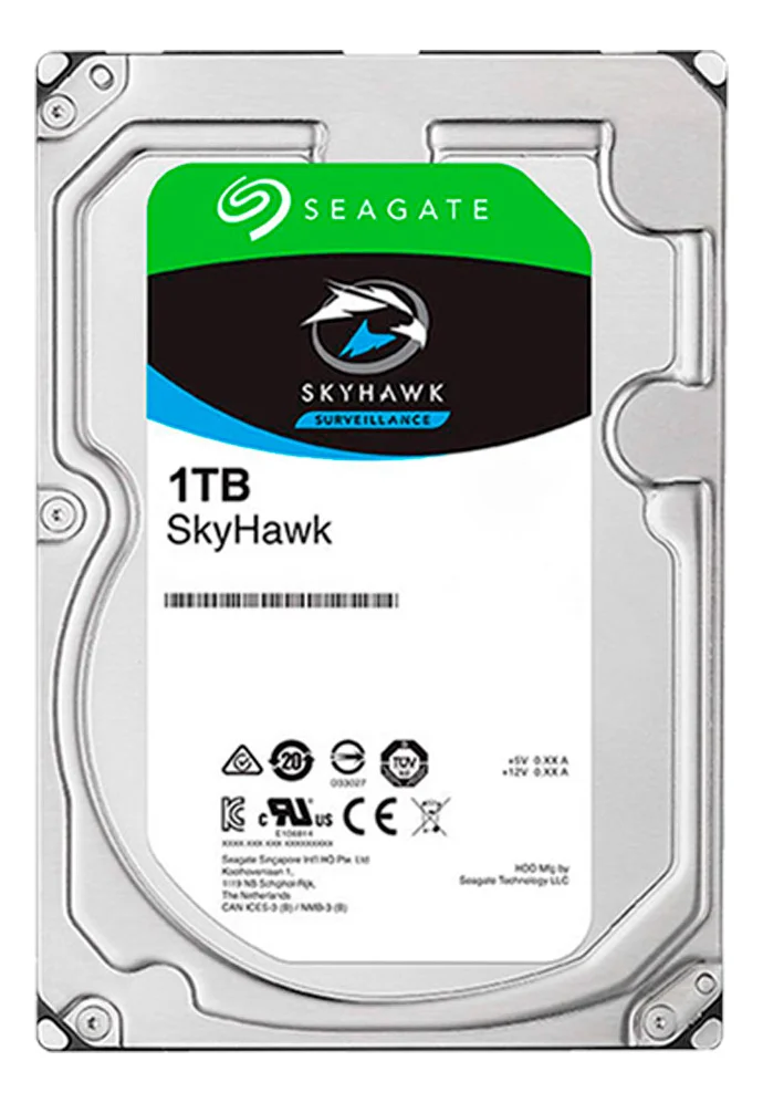 Nvd Gravador De Vídeo Ip Intelbras 3316 P 4k 16 Canais 16 Portas Poe Ultra Hd 4k + Hd 1TB Skyhawk