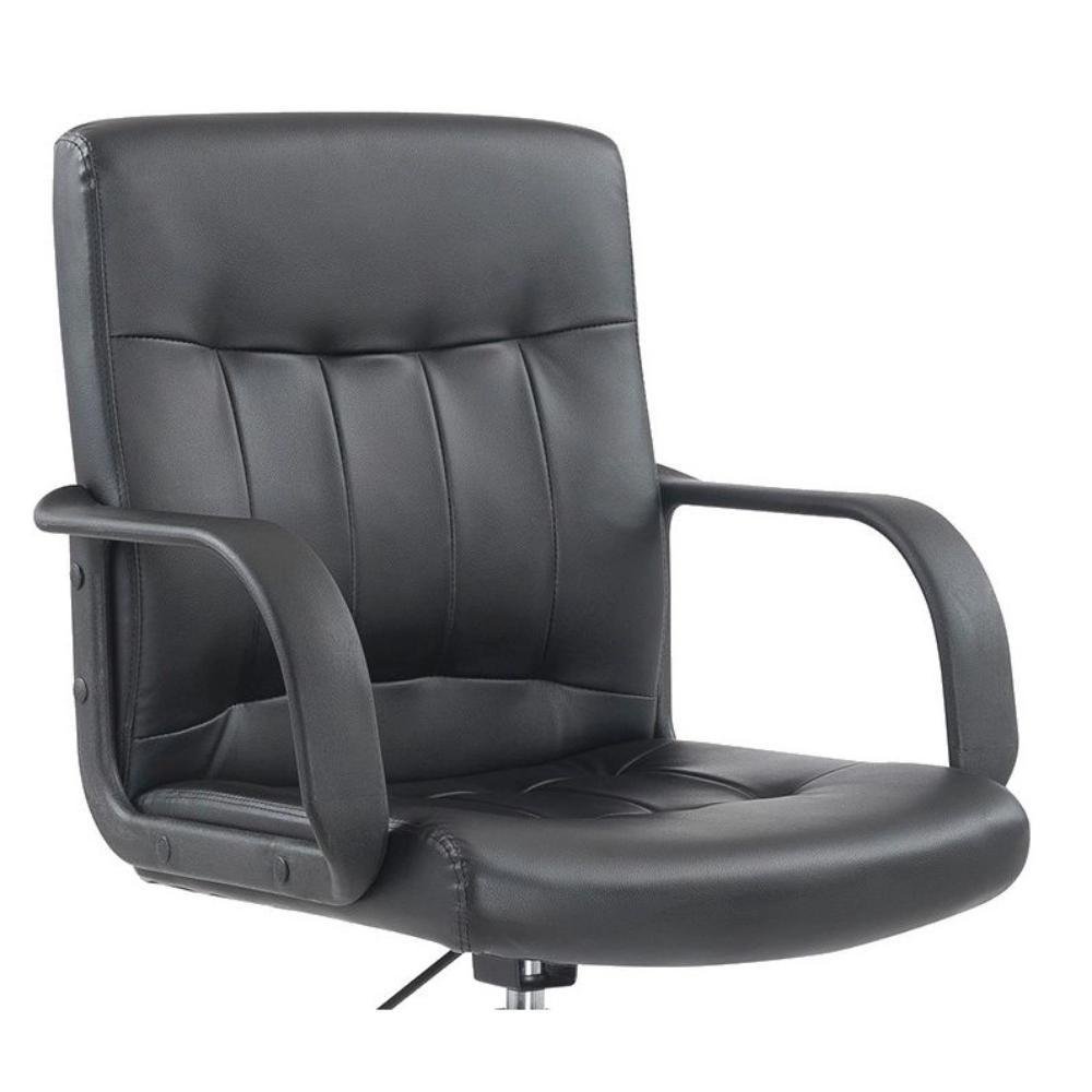 Cadeira Office Carrefour Home, até 90 kg, Ajuste de Altura, Poder girar 360, Preto - Ml-2431-2