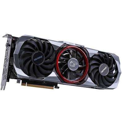 Placa De Video Colorful Igame Geforce Rtx 3060 Advanced Oc Lhr-v 12gb Gddr6 192bit