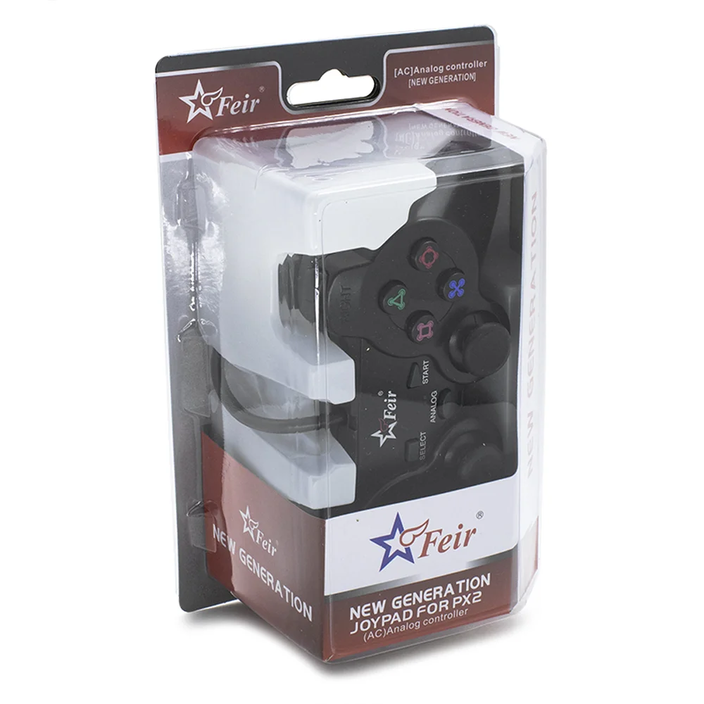 Controle Gamer Para Ps2 Feir Fr-201 Controle Gamer Para Ps2 Feir Fr-201