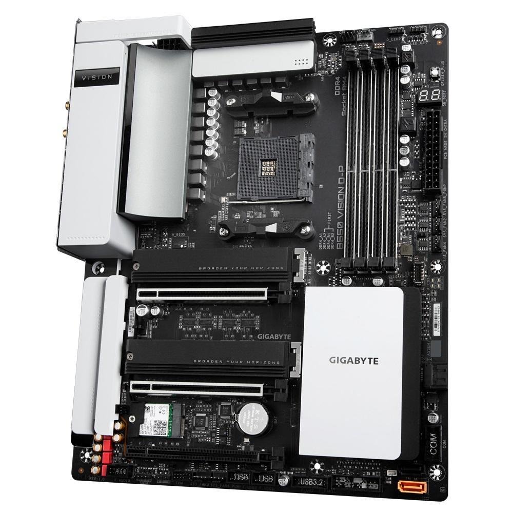 Placa Mãe Gigabyte B550 Vision, D-p AM4 Atx | KaBuM!