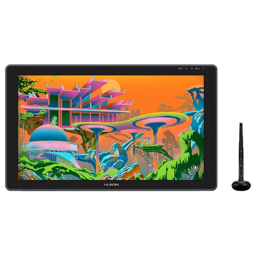 Mesa Digitalizadora Com Tela Lcd Qd 2020 Huion Kamvas 22 Plus 21.5 Polegadas, Huion Pentec3.0, HD de 1080p, Type-C para Type-C Mesa Digitalizadora Com Tela Lcd Qd 2020 Huion Kamvas 22 Plus 21.5 Polegadas, Huion Pentec3.0, HD de 1080p, Type-C para Type-C