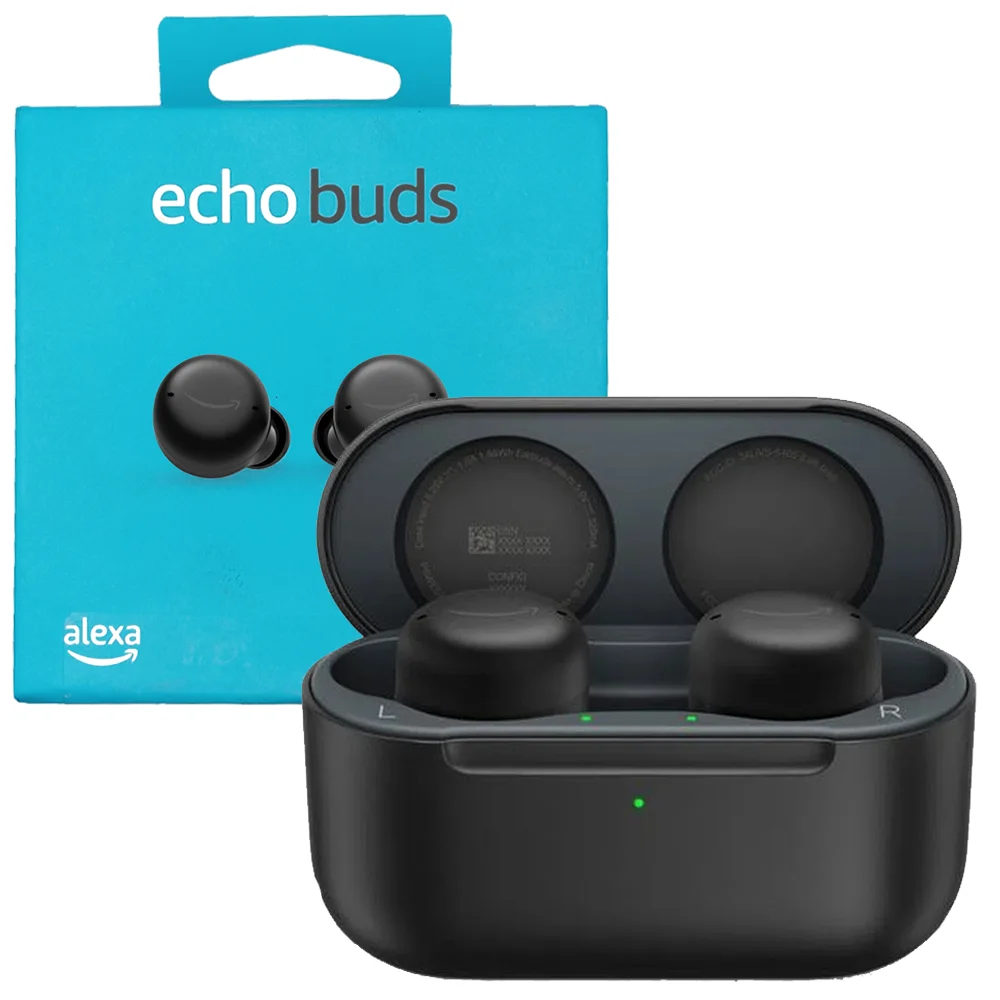Amazon echo buds 12個セット Fone De Ouvido Amazon Echo Buds Preto KaBuM