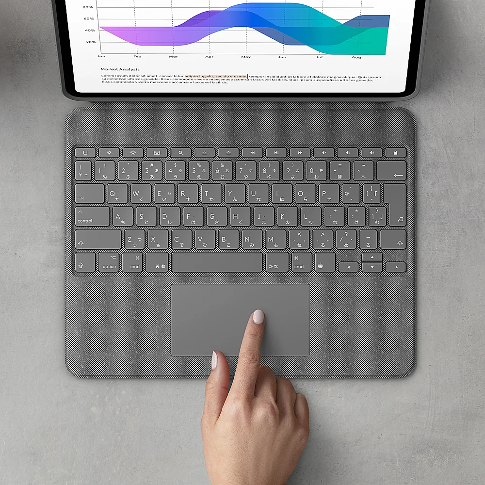 Capa De Teclado Logitech Ipad KaBuM