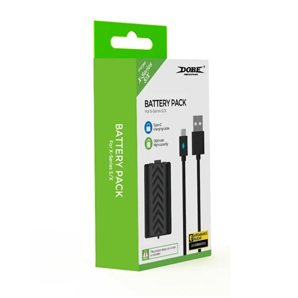 Bateria Recarregável + Cabo Usb Tipo C Preto Para Controle Xbox Series X S Completo Bateria Recarregável + Cabo Usb Tipo C Preto Para Controle Xbox Series X S Completo
