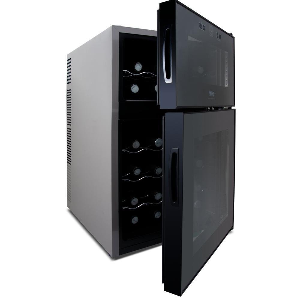 Adega Philco Titanium Duo, Pad24, Duplo Compartimento, 69 Litros, 127v Adega Philco Titanium Duo, Pad24, Duplo Compartimento, 69 Litros, 127v