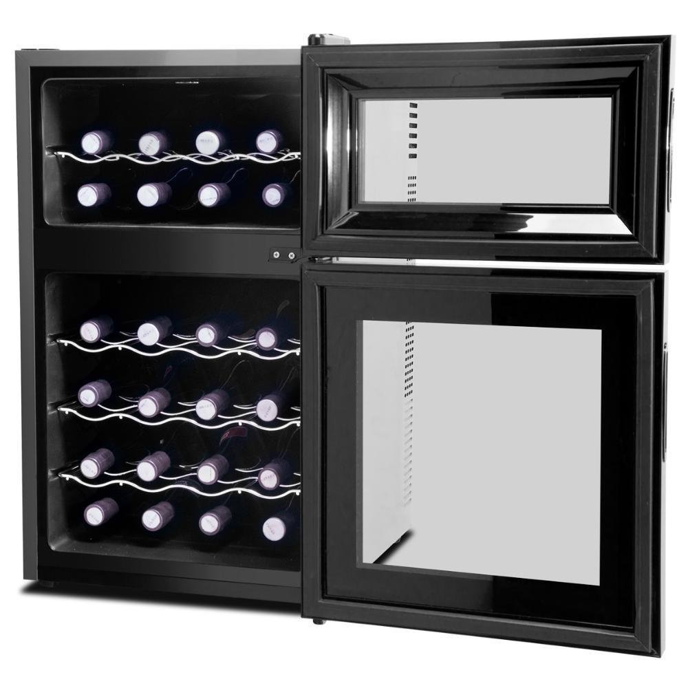 Adega Philco Titanium Duo, Pad24, Duplo Compartimento, 69 Litros, 127v Adega Philco Titanium Duo, Pad24, Duplo Compartimento, 69 Litros, 127v
