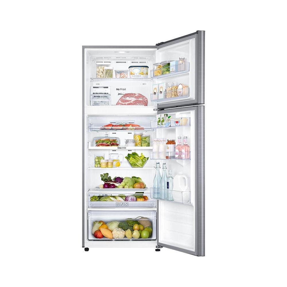 Geladeira Frost Free Samsung Evolution Rt43, Com Powervolt, Inverter, Duplex, 440l, Inox, Look, Bivolt Geladeira Frost Free Samsung Evolution Rt43, Com Powervolt, Inverter, Duplex, 440l, Inox, Look, Bivolt