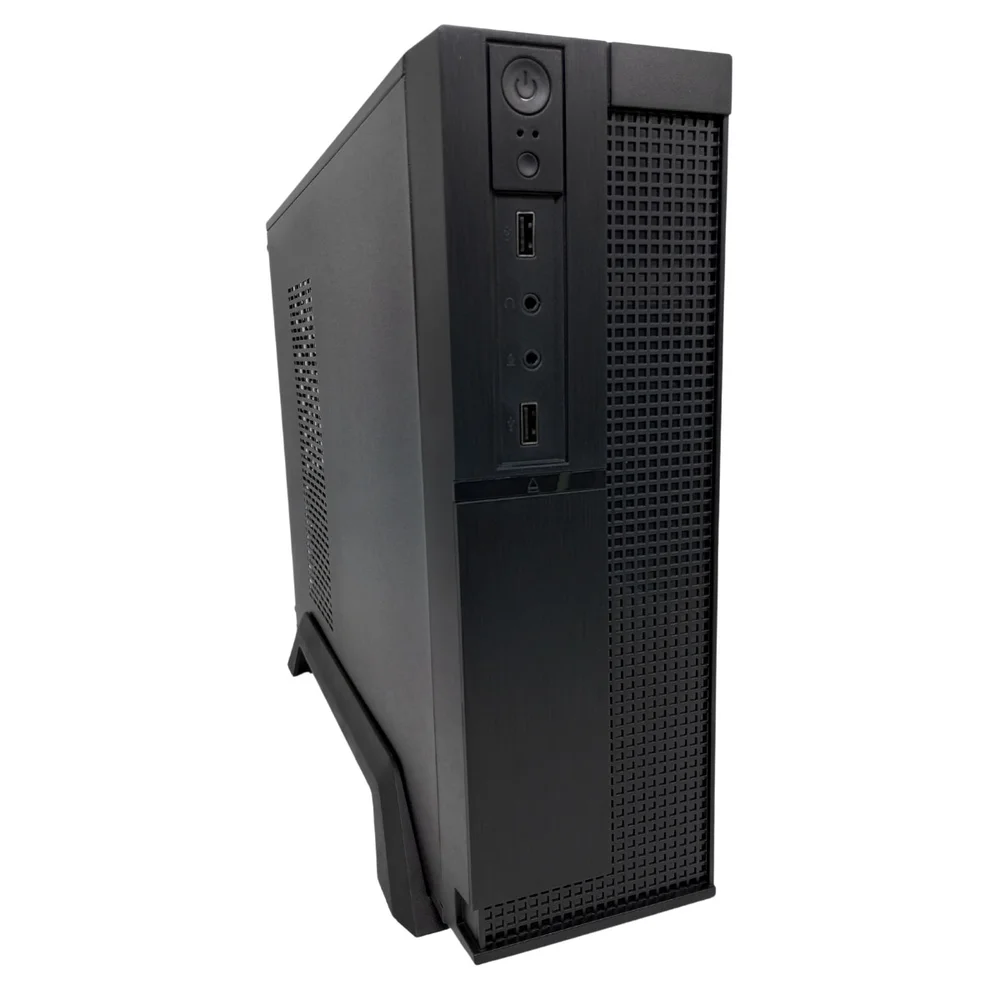 Gabinete Slim K-mex Gm-04cc, Usb 2.0, Fonte 200w, Micro Atx, Preto - Gm04ccbn001cb0x Gabinete Slim K-mex Gm-04cc, Usb 2.0, Fonte 200w, Micro Atx, Preto - Gm04ccbn001cb0x