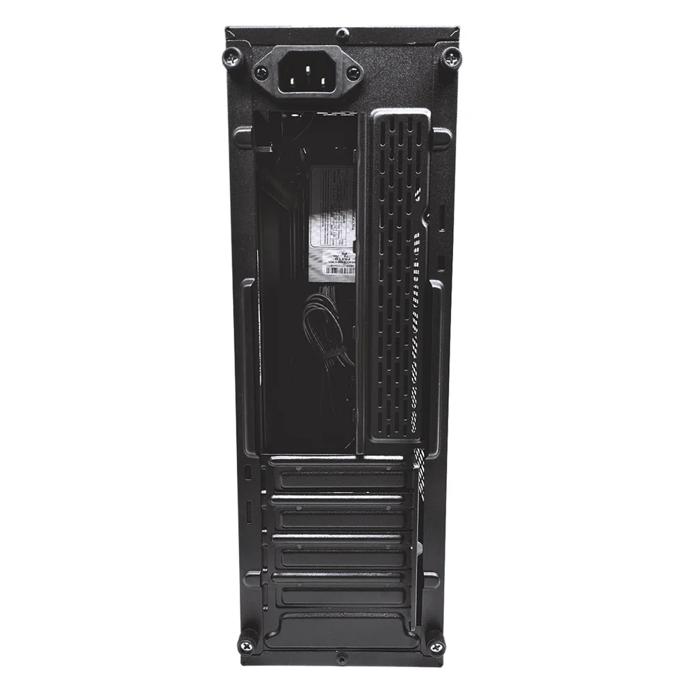 Gabinete Slim K-mex Gm-04cc, Usb 2.0, Fonte 200w, Micro Atx, Preto - Gm04ccbn001cb0x Gabinete Slim K-mex Gm-04cc, Usb 2.0, Fonte 200w, Micro Atx, Preto - Gm04ccbn001cb0x
