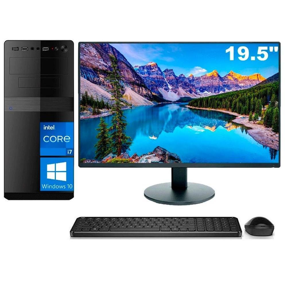 Computador Completo Intel I7 8GB SSD 240GB KaBuM