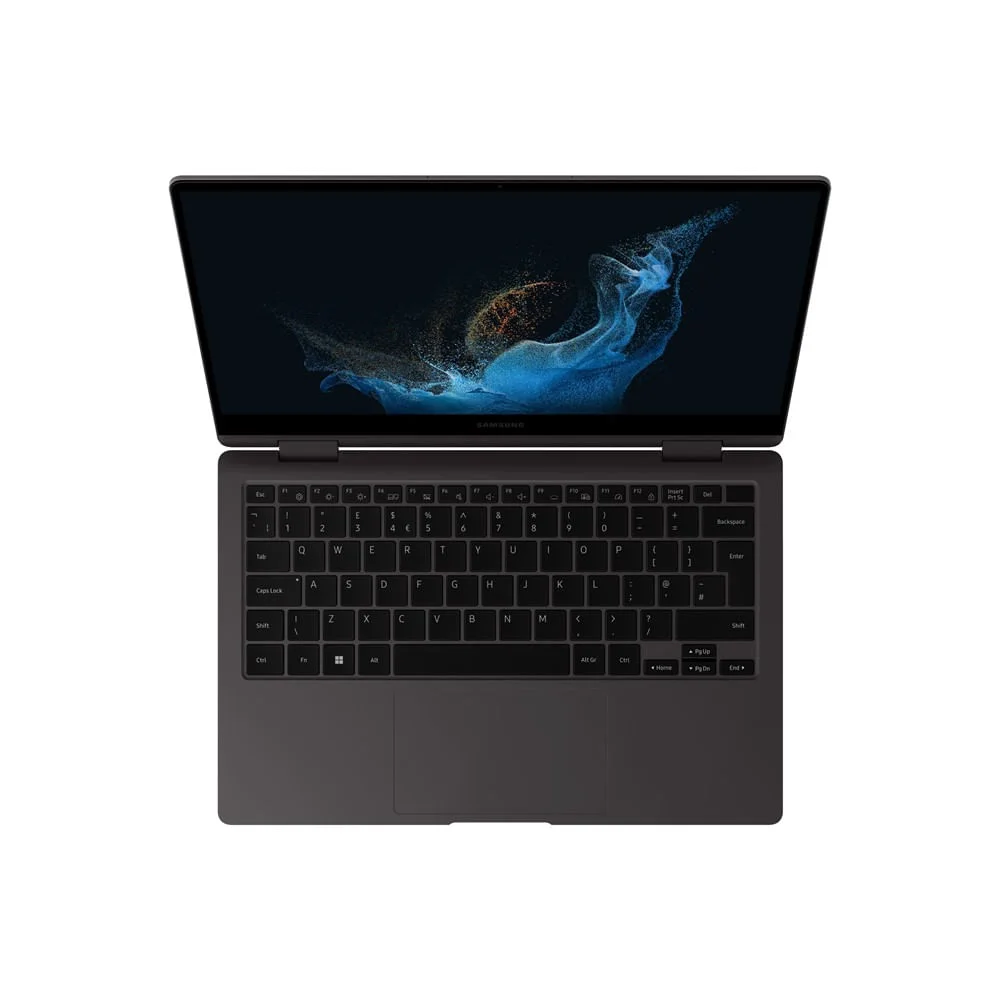 Notebook Samsung Galaxy Book2 360, Intel Core I7, RAM 16GB, SSD 512GB, Intel Iris Xe Graphics, 13.3pol FHD, Windows 11 Home, Grafite - Np730qed-ks2br Notebook Samsung Galaxy Book2 360, Intel Core I7, RAM 16GB, SSD 512GB, Intel Iris Xe Graphics, 13.3pol FHD, Windows 11 Home, Grafite - Np730qed-ks2br