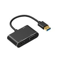 Cabo Adaptador USB 3.0 Para HDMI E VGA, Compativel Com Android Otg