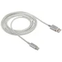 Cabo USB Tipo C, X Micro USB, + USB Tipo C, 1.5m, Nylon, Intelbras