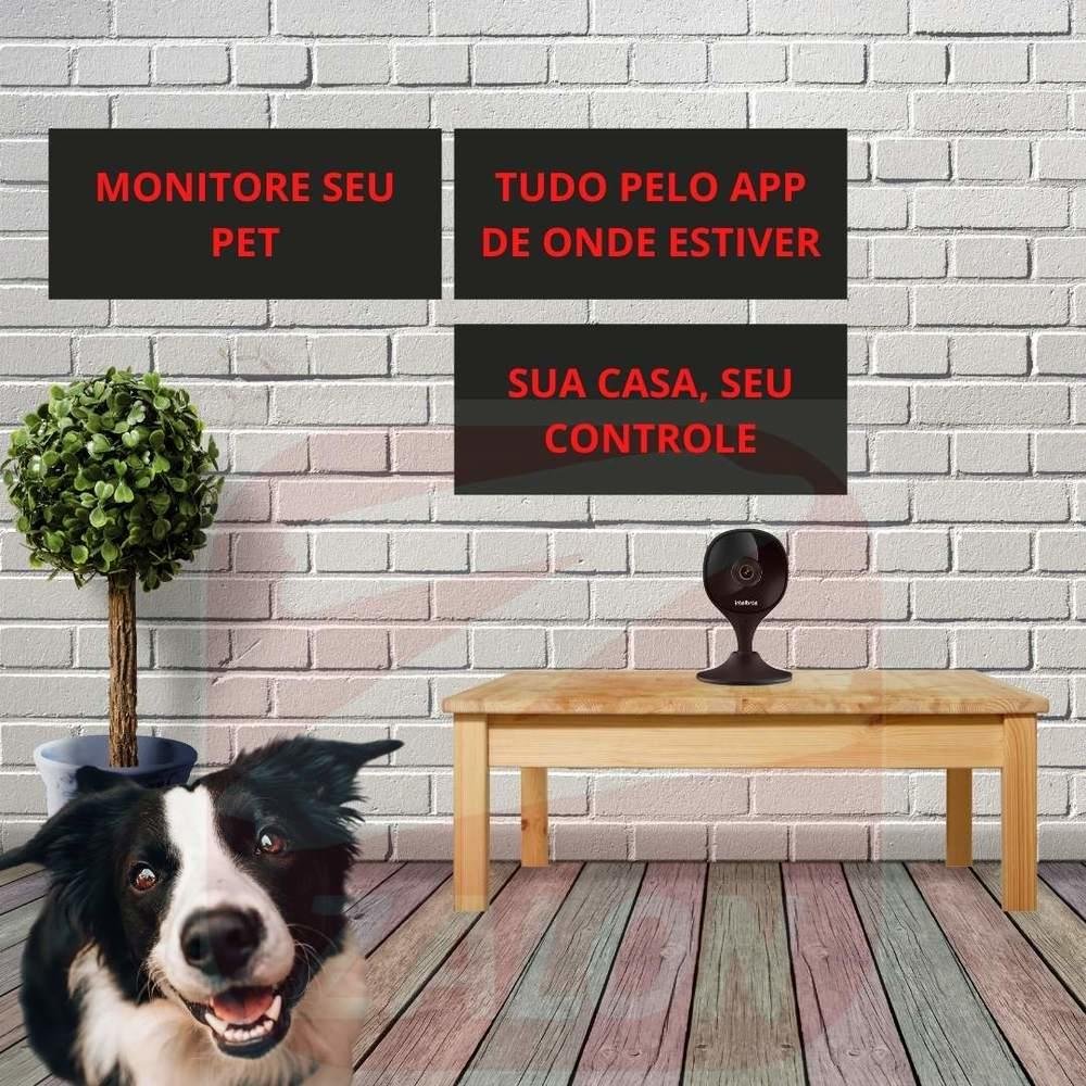 5 Câmeras Ip Wi-fi Imx C Black Intelbras Full Hd 2mp Preta