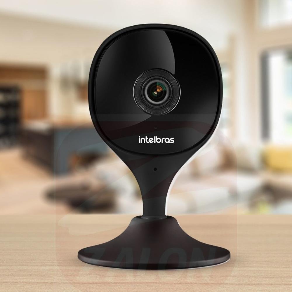 5 Câmeras Ip Wi-fi Imx C Black Intelbras Full Hd 2mp Preta