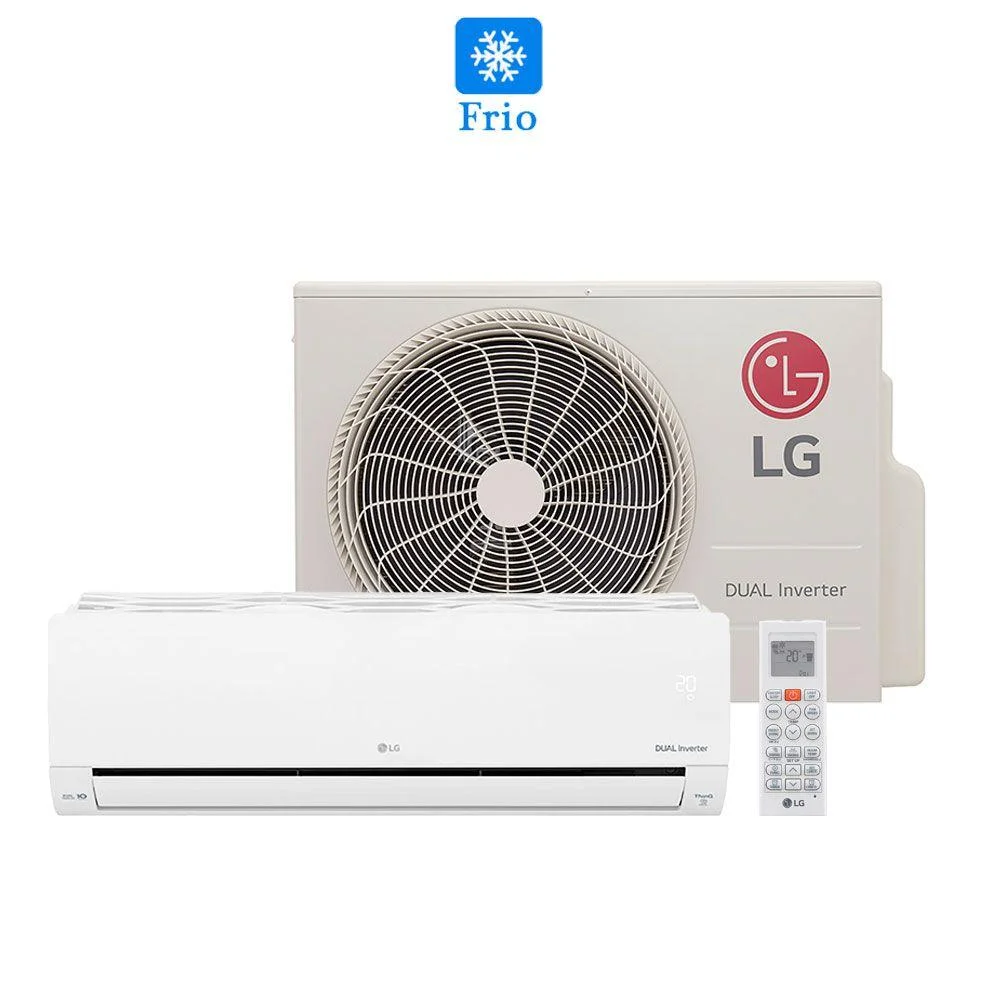 Ar Condicionado LG Dual Inverter Voice, Split, 24000 Btus, Frio, 220v - S4-q24k231e