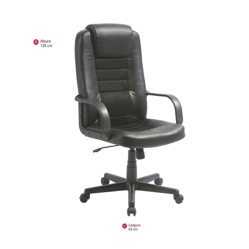 Cadeira Carrefour Home, Para Escritório, Suporta Até 110kg - Ho38886 Cadeira Carrefour Home, Para Escritório, Suporta Até 110kg - Ho38886