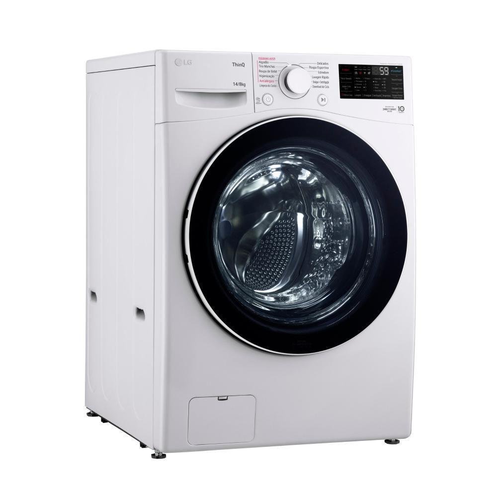 Lava E Seca Smart LG 14kg Branco Com Inteligência, Artificial Aidd Motor Inverter, 127 Volts - Wd14wgsp6 Lava E Seca Smart LG 14kg Branco Com Inteligência, Artificial Aidd Motor Inverter, 127 Volts - Wd14wgsp6