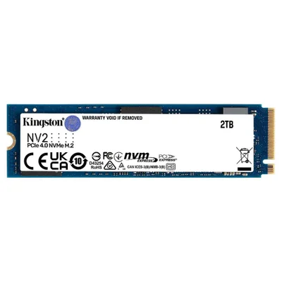 内蔵型SSD Kingston NV2 2TB PCIe Gen 4.0 x4 SSD SSD Kingston 2TB Nv2 M2 Snv2s2000g KaBuM
