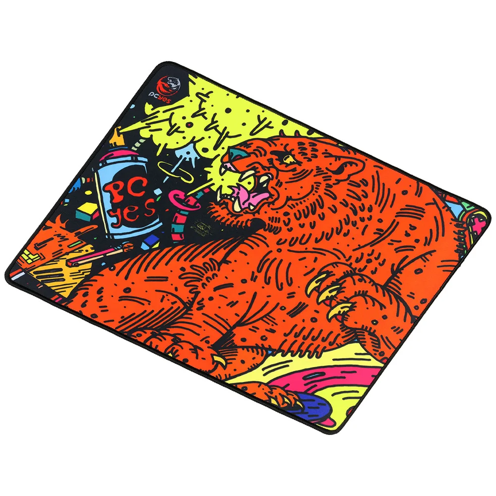 Mouse Pad Pcyes Tiger Medium Estilo Speed KaBuM