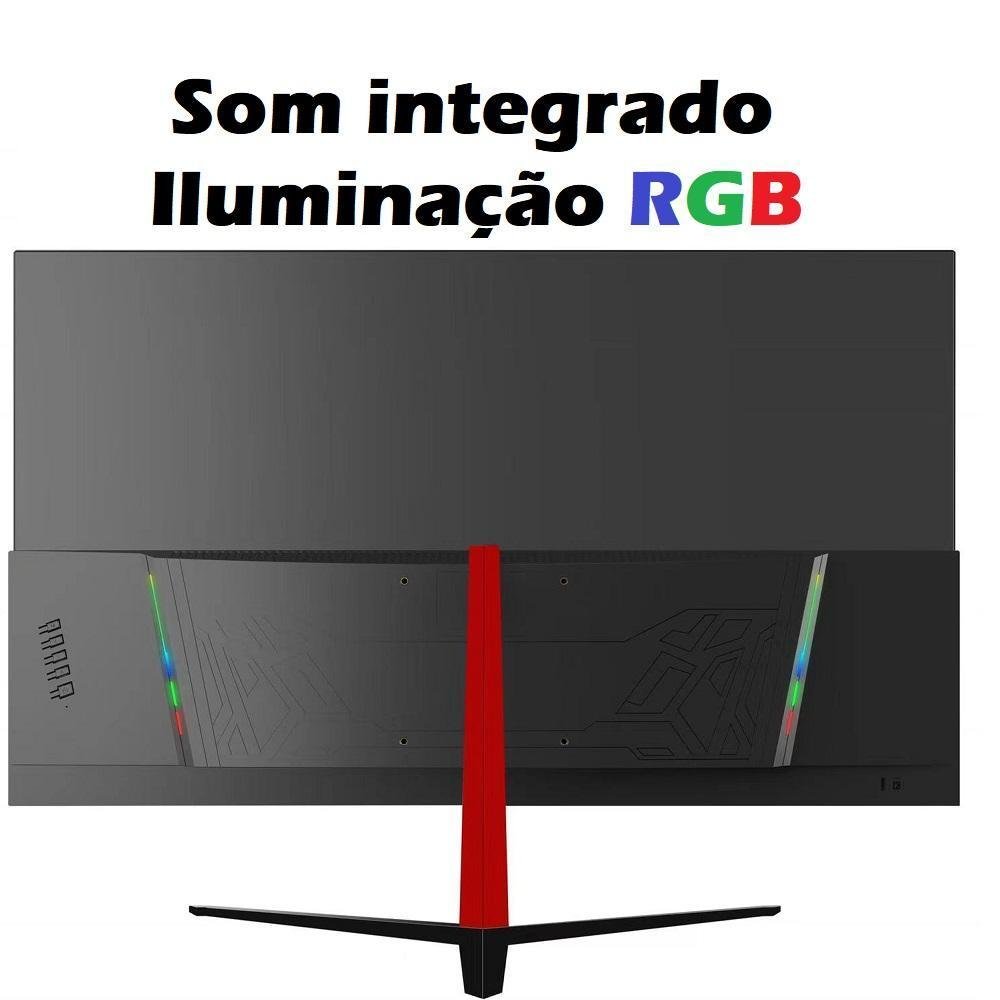 Monitor Gamer HQ, 24 Polegadas, FULL HD 144HZ A 165HZ 1MS Curvo Led, HDMI Display Port, Alto Falantes Iluminação RGB - Battle 24h165g Monitor Gamer HQ, 24 Polegadas, FULL HD 144HZ A 165HZ 1MS Curvo Led, HDMI Display Port, Alto Falantes Iluminação RGB - Battle 24h165g
