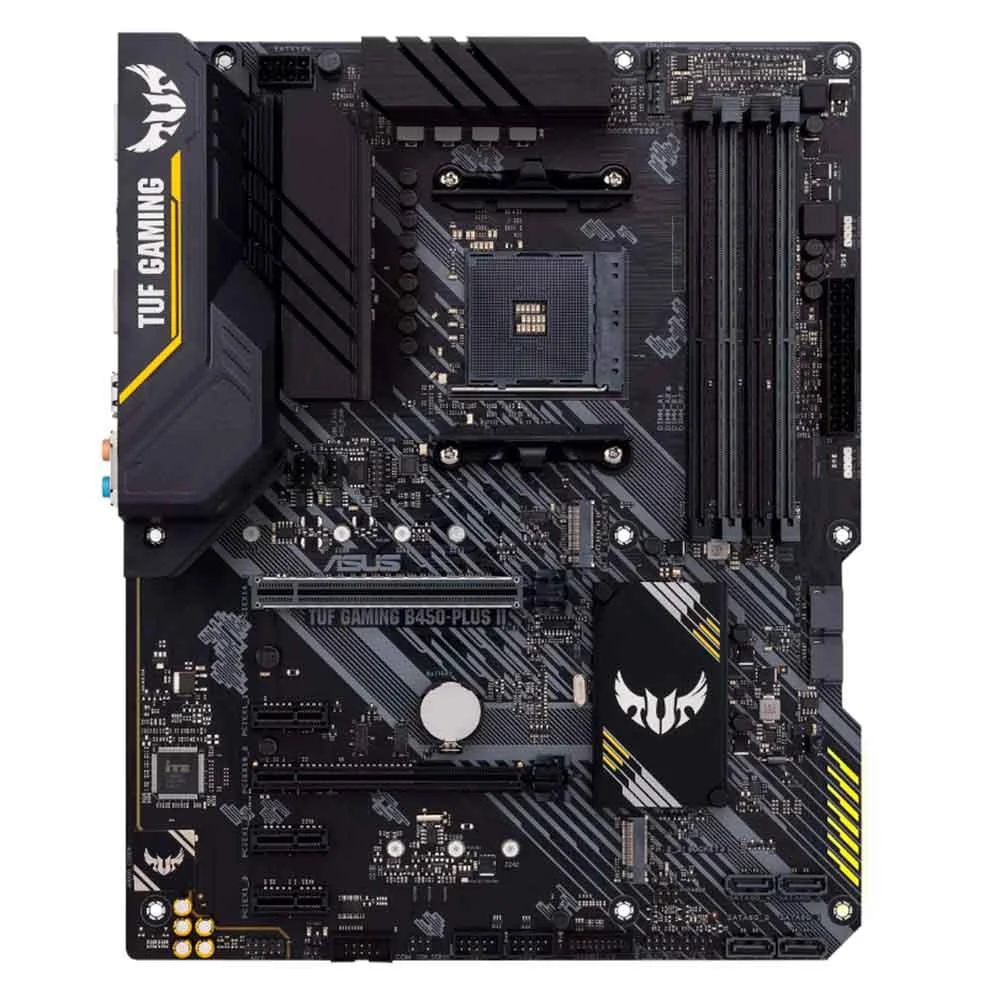 Placa-Mãe Asus TUF Gaming B450-PLUS II, AMD AM4, ATX, DDR4, RGB, HDMI - 5174 Placa-Mãe Asus TUF Gaming B450-PLUS II, AMD AM4, ATX, DDR4, RGB, HDMI - 5174