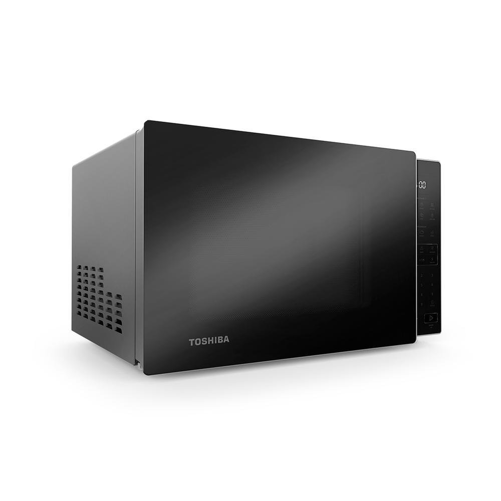 Microondas Toshiba Smartplate 27L, 220V, Cinza - Em27pb Microondas Toshiba Smartplate 27L, 220V, Cinza - Em27pb