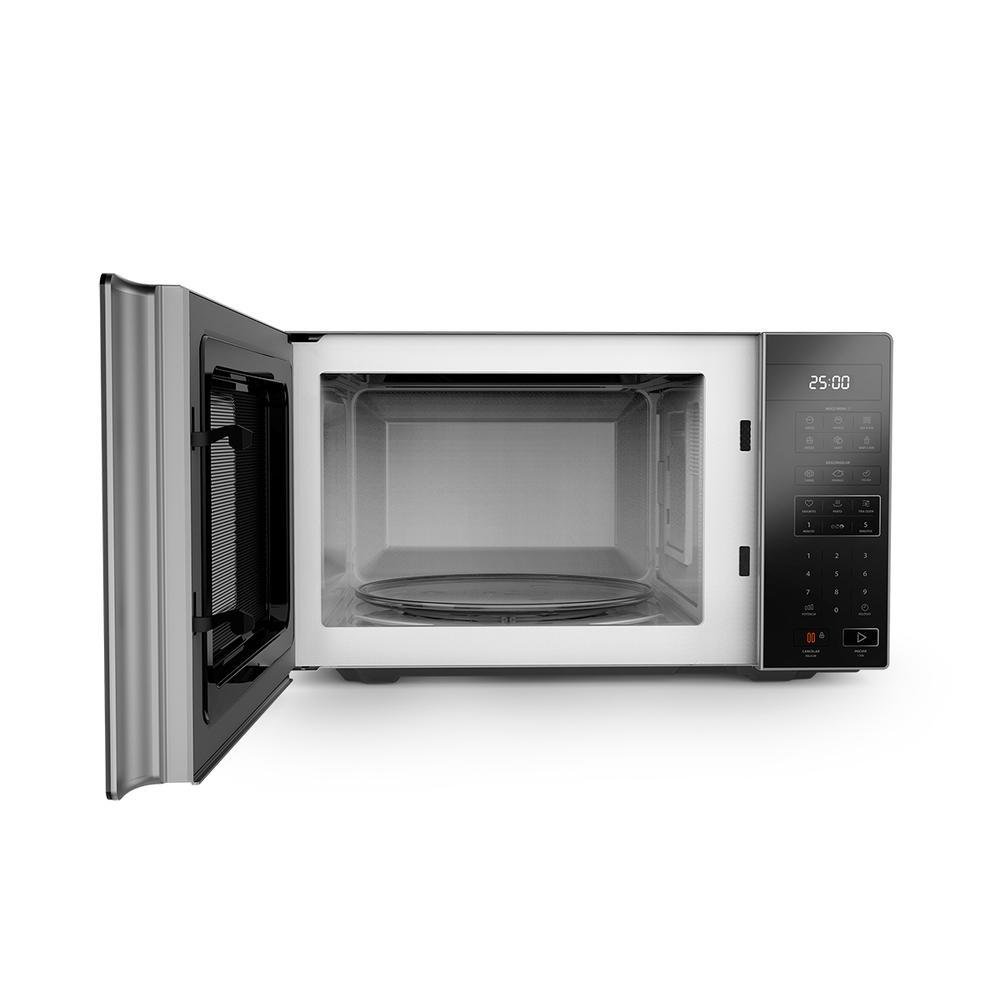 Microondas Toshiba Smartplate 27L, 220V, Cinza - Em27pb Microondas Toshiba Smartplate 27L, 220V, Cinza - Em27pb