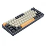 Teclado Gamer Mecânico Redragon Lakshmi Sunrise, Com Switch Marrom, Abnt2, Laranja, Cinza E Preto - K606-Og