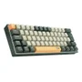 Teclado Gamer Mecânico Redragon Lakshmi Sunrise, Com Switch Marrom, Abnt2, Laranja, Cinza E Preto - K606-Og