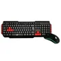 Kit Teclado E Mouse Com Fio Oex Gamer Tm307, 1000/1600/2400dpi, Preto