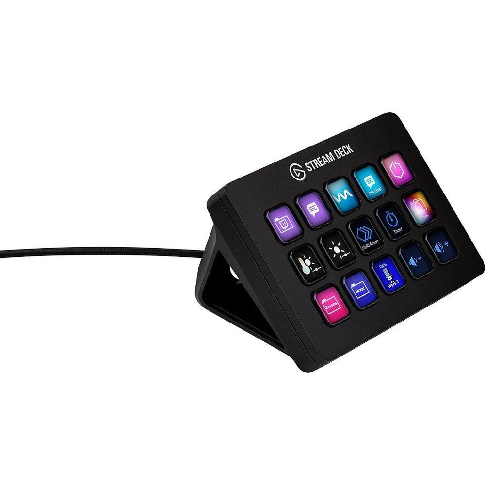 Stream Deck Elgato Mk2 15 Teclas LCD USBC KaBuM