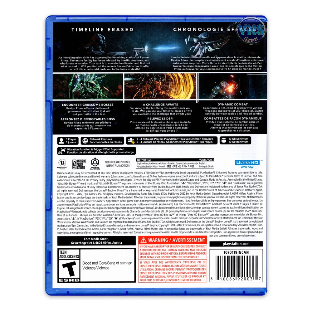Dolmen, Playstation 5 -  810086920037