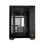 Gabinete Gamer Lian Li O11 Dynamic Mini Redragon Edition, Mid Tower, Vidro Temperado, Preto - O11dmini-Rd-X