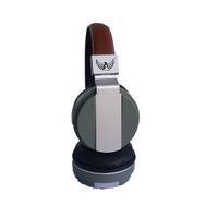 Fone De Ouvido Bluetooth Wireless Tf Sd P2 Mp3 Fm Mic Telefone  A-839 Cinza/marrom