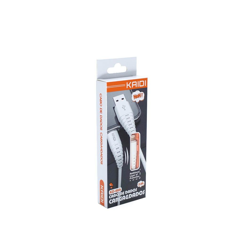 Cabo Lightning para Iphone e Ipad Kaidi Dados | KaBuM!