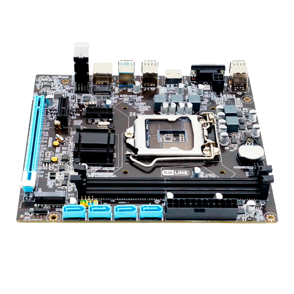 Placa-Mãe Goline Intel 1151, H110M-GD4, 2XDDR4, VGA, HDMI, 7º Geração - GL-H110M-GD4