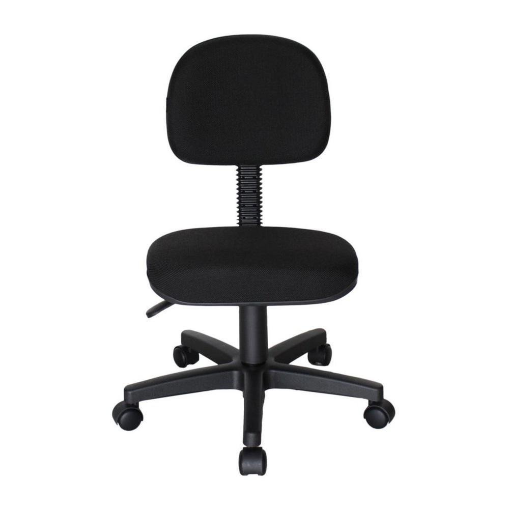 Cadeira Design Office Móveis Economy - Preto | KaBuM!