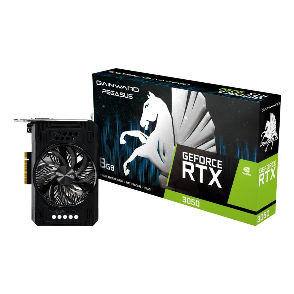 け*！様 GeForce RTX 3050 Gainward Ghost 8GB Placa de Video Gamer Gainward RTX3050 Ghost 8GBDDR6 128-bit - Ibyte