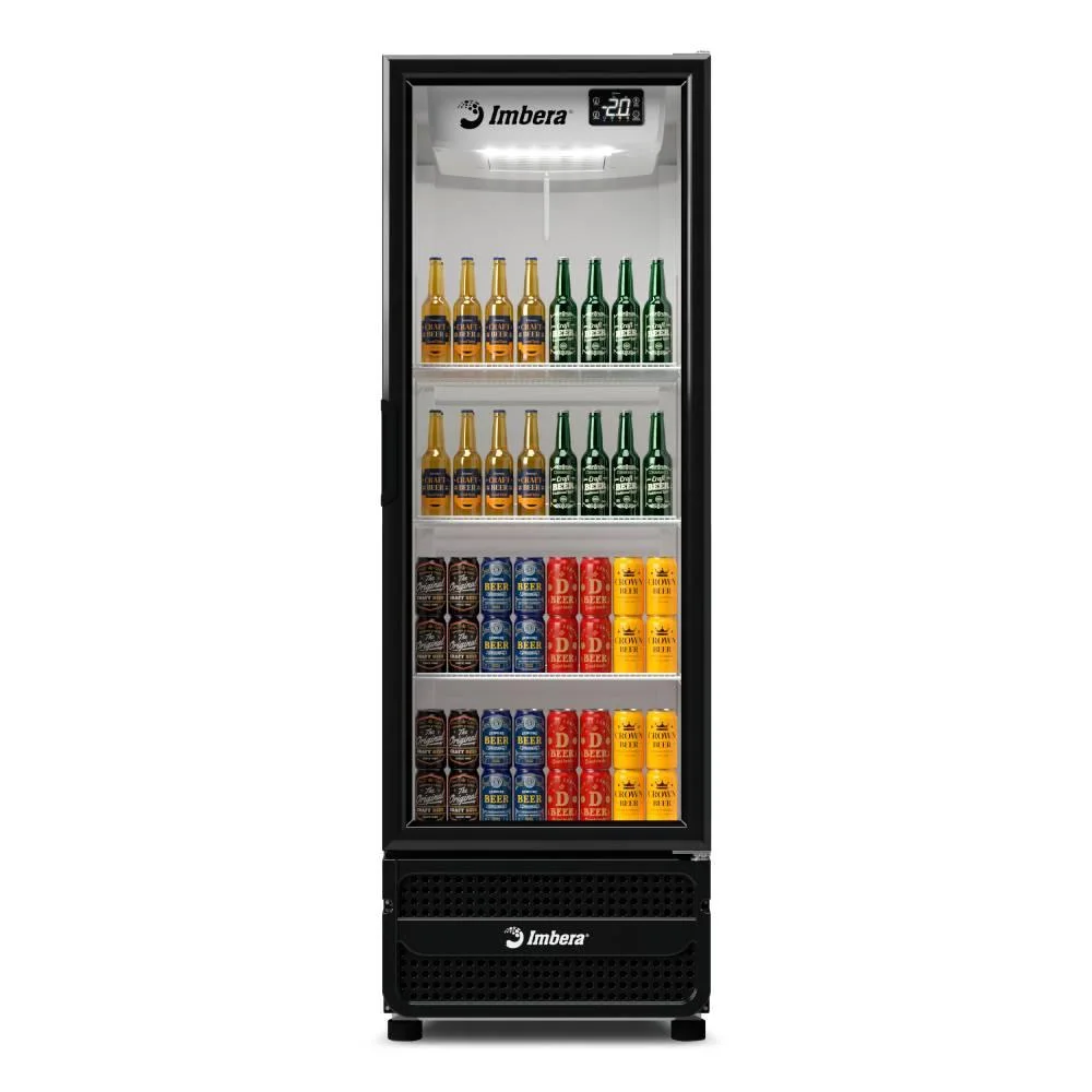 Cervejeira Imbera 485 Litros Porta De Vidro Preto Ccv315-220v Cervejeira Imbera 485 Litros Porta De Vidro Preto Ccv315-220v
