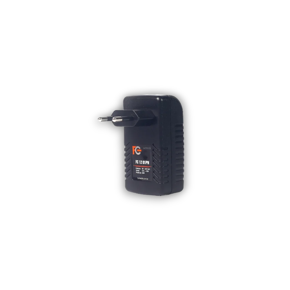Fonte Fc Fontes Eletronica Poe 12v 1a, Fc1201pn Fonte Fc Fontes Eletronica Poe 12v 1a, Fc1201pn