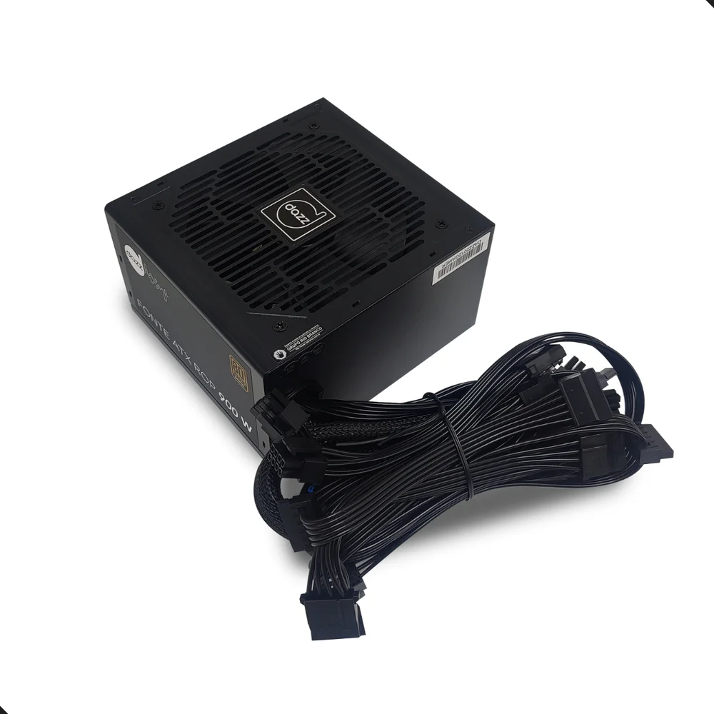 Fonte Atx Rop Dazz 900w Real 80 Plus Bronze Pfc