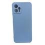Capa Compatível Com Motorola Moto G23 Xt2333, Tela 6.5 Polegadas,Aveludada Interior,azul Claro